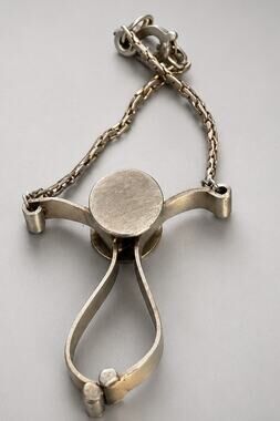 Vintage mid-century glove keeper, Engravable acc-